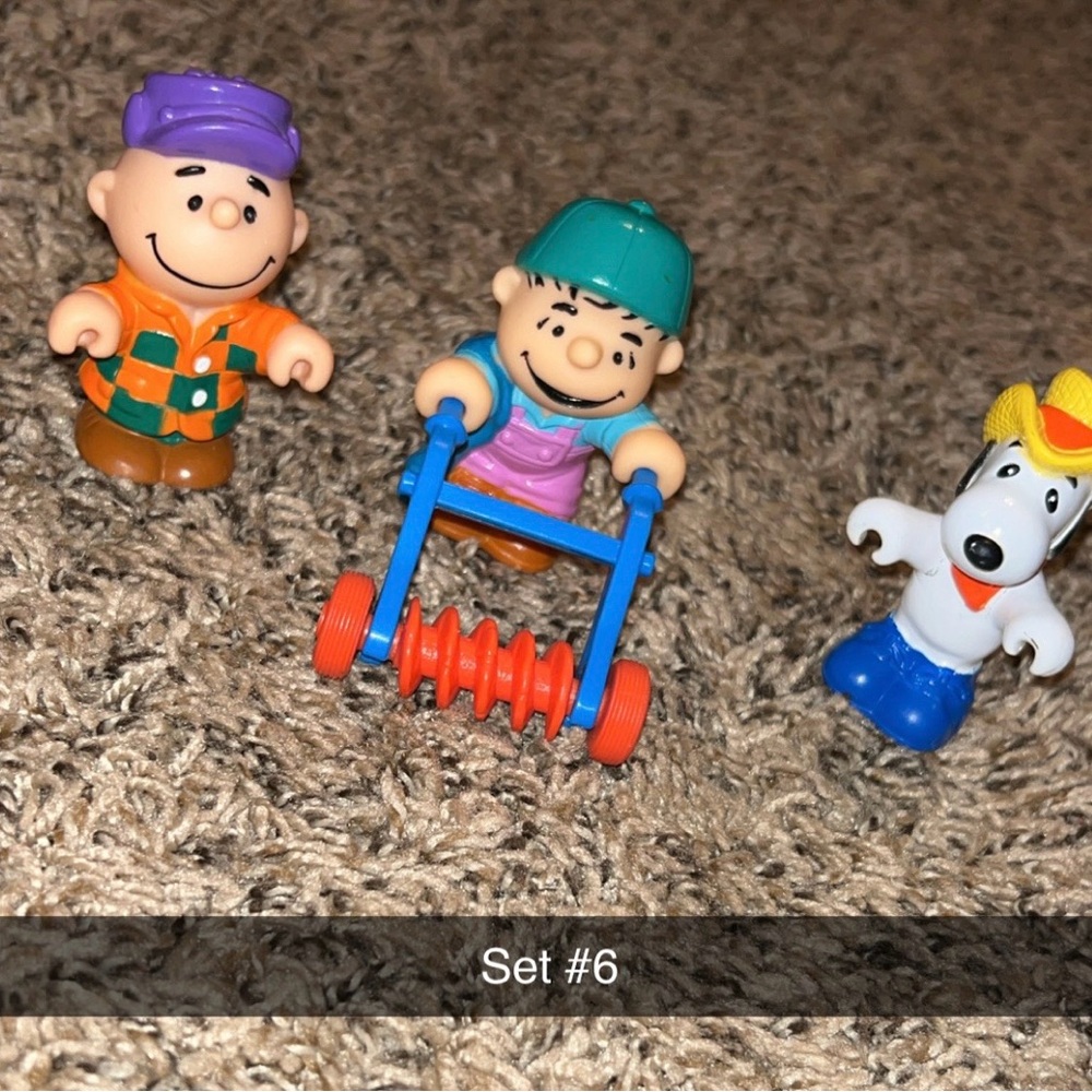 1986 Snoopy Farmer McDonald’s toys